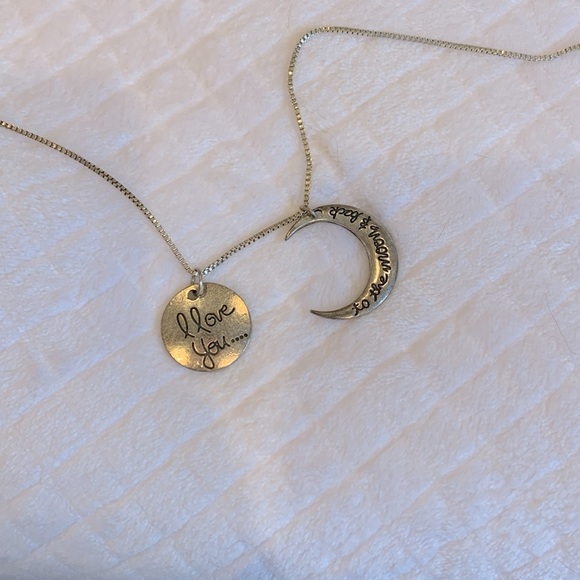 To the Moon and Back Necklace - Picture 2 of 3